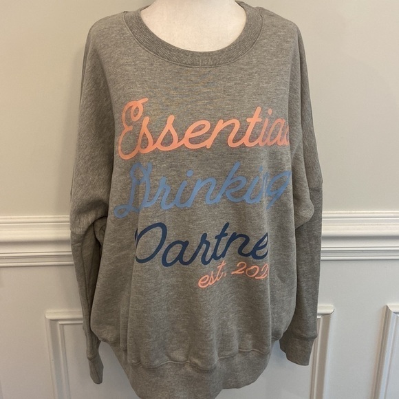“Essential Drinking Partner” sweatshirt - Picture 3 of 7